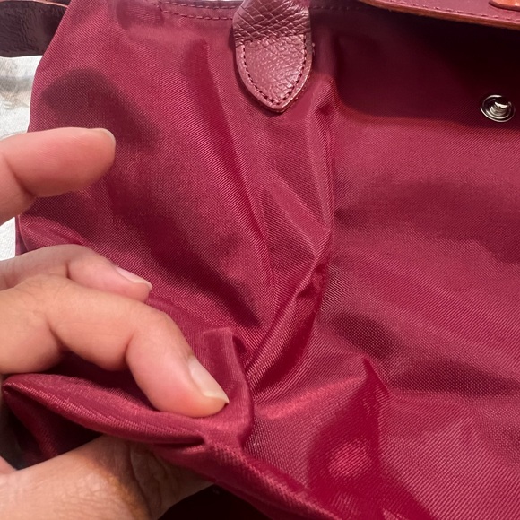 Longchamp le pliage club tote -Red Garnet - Picture 12 of 15